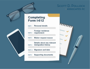 The Steps to Completing Form I-612