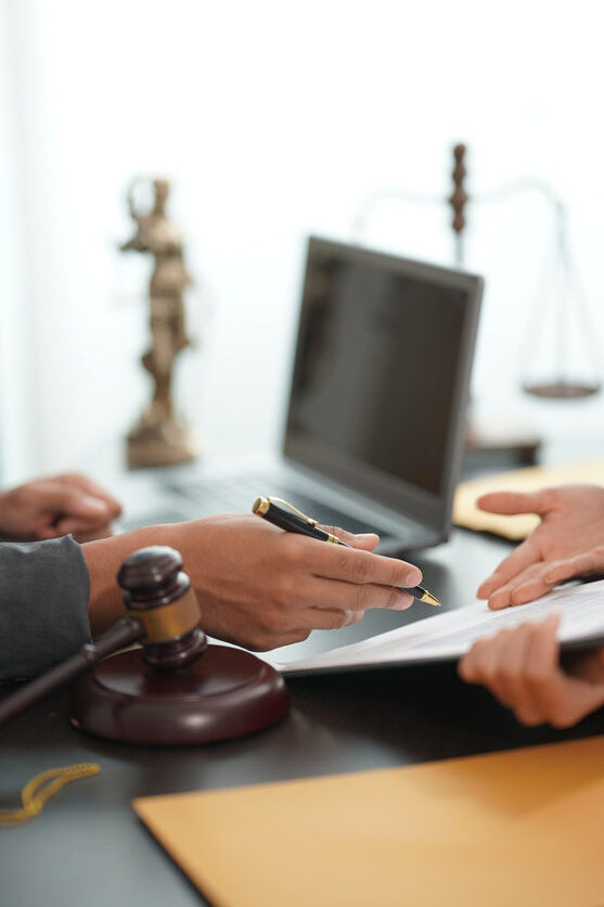 Scott D. Pollock Miami Immigration Lawyer Meeting with Client